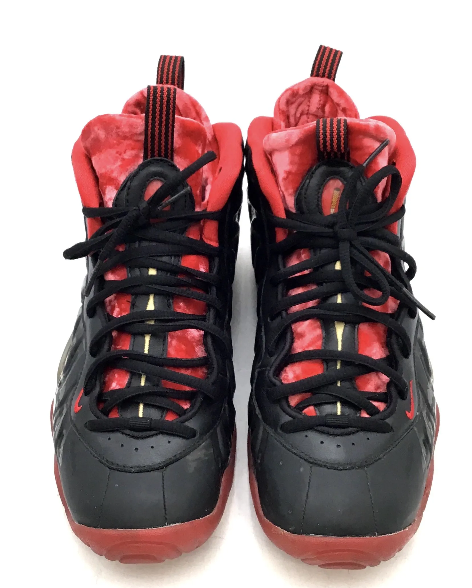 Nike Boys Air Nike Foamposite One 846077-003 Red Athletic Shoes - Size 7Y