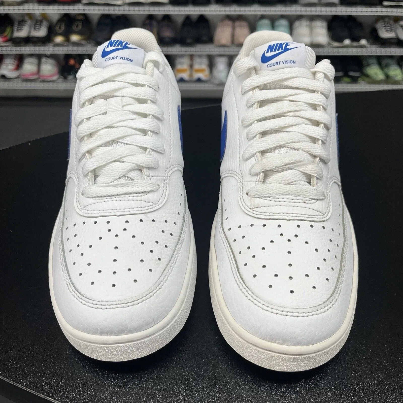 Nike Court Vision Low Game Royal CD5463-103 Men's Size 9.5