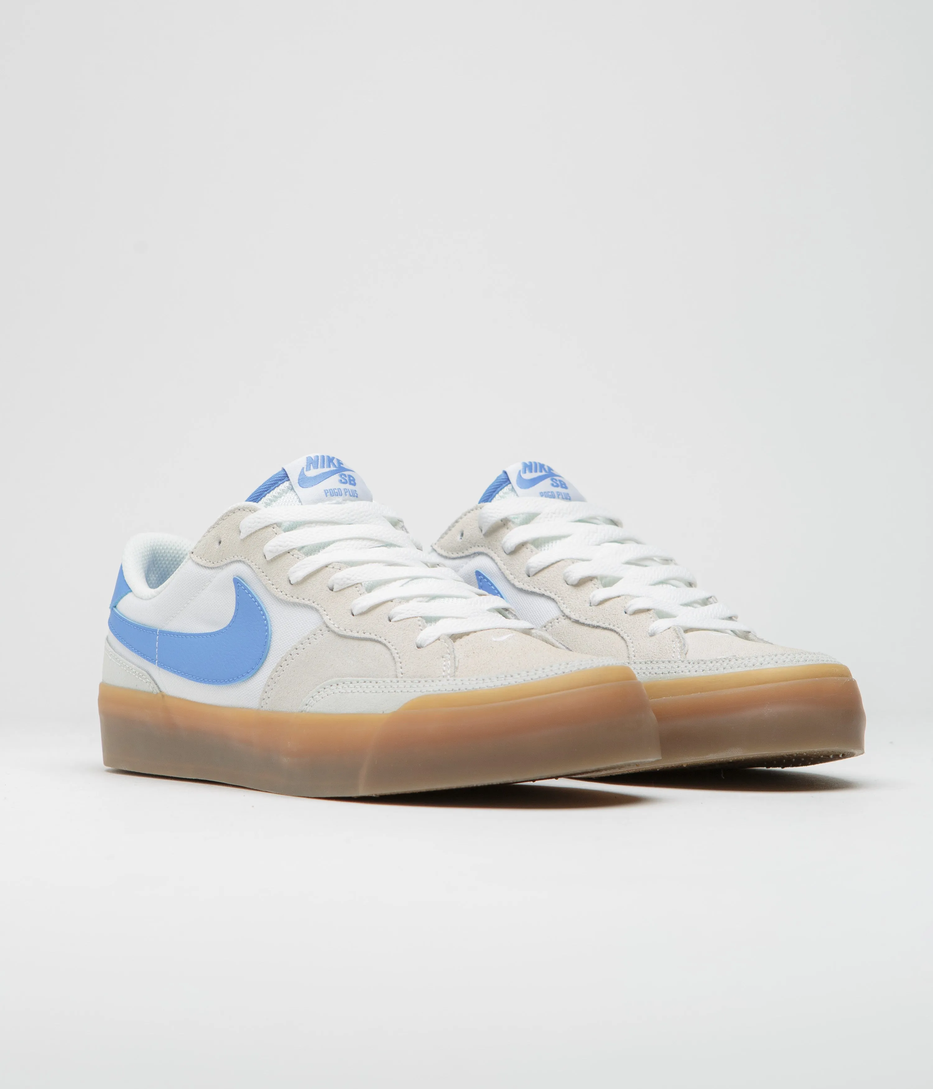 Nike SB Pogo Shoes - Summit White / University Blue - White