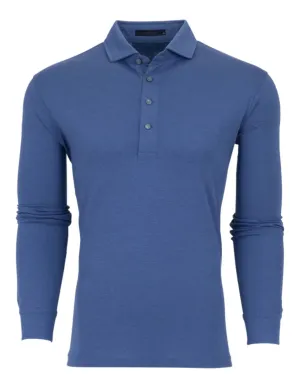 Omaha Long Sleeve Polo | Falcon