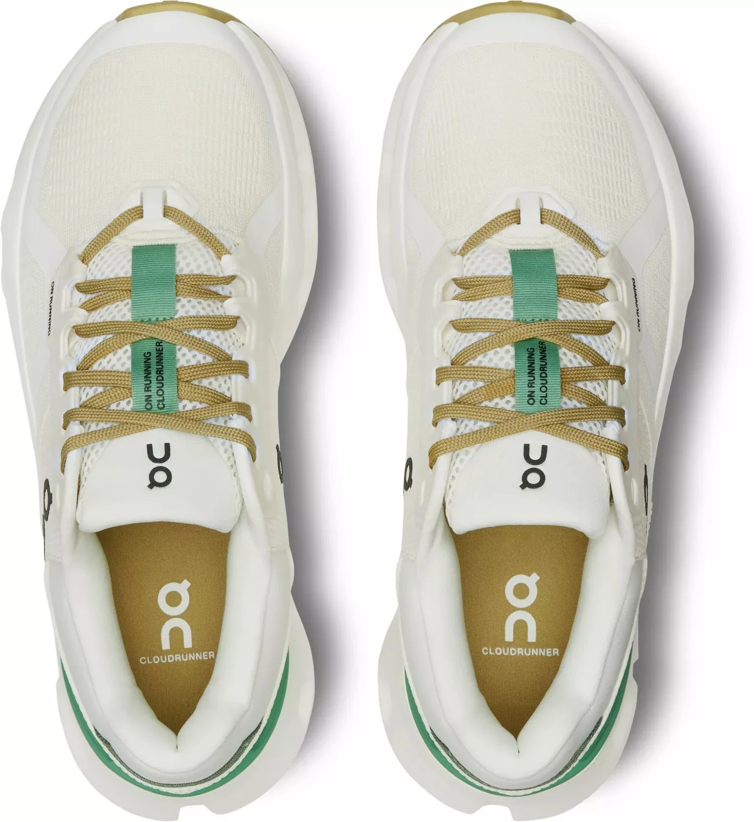 'On Running' Women's Cloudrunner 2 - Dlg / Undyed / On Green