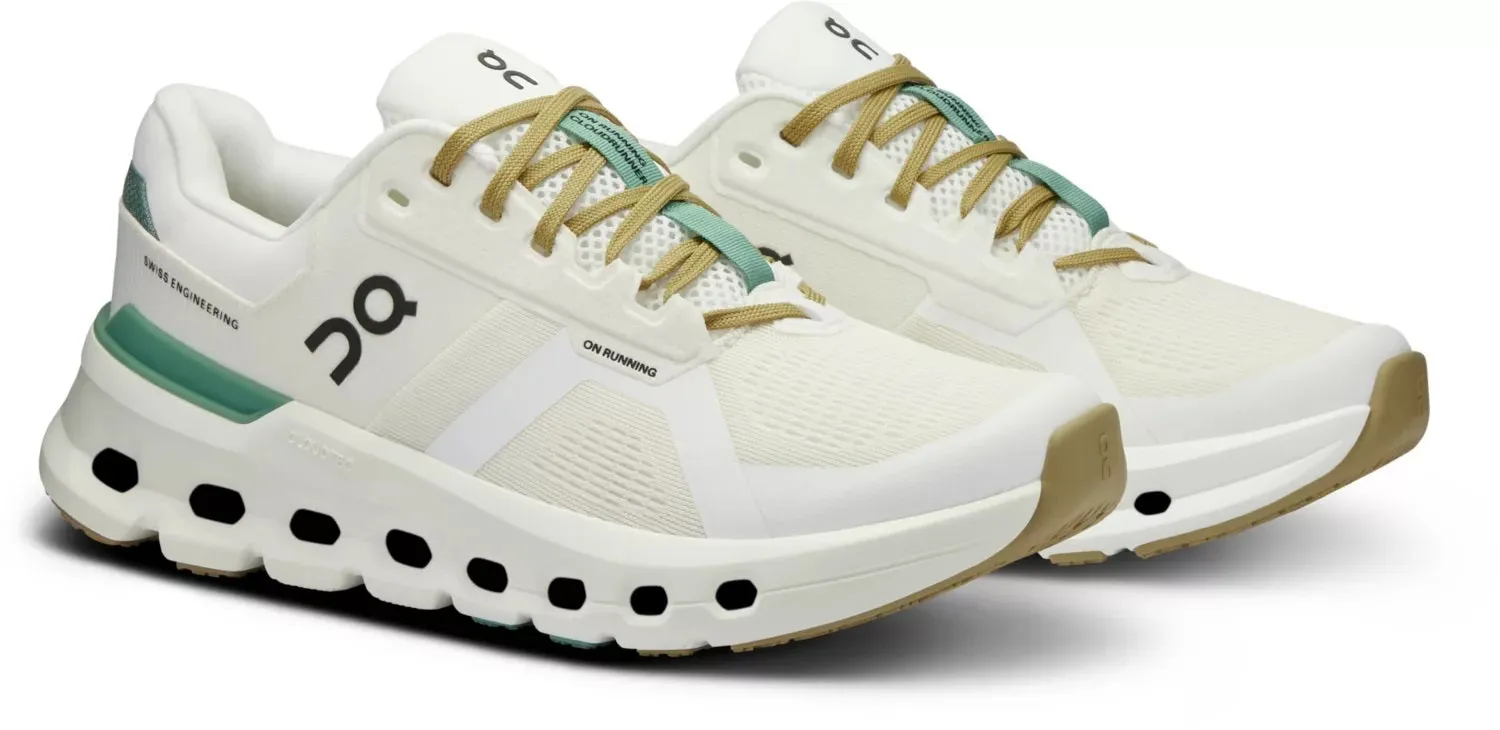 'On Running' Women's Cloudrunner 2 - Dlg / Undyed / On Green