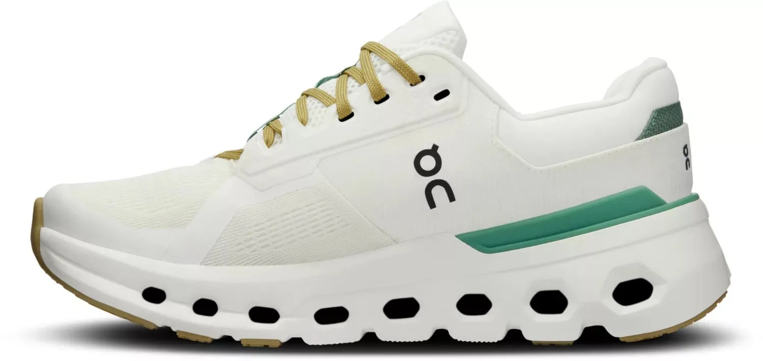 'On Running' Women's Cloudrunner 2 - Dlg / Undyed / On Green