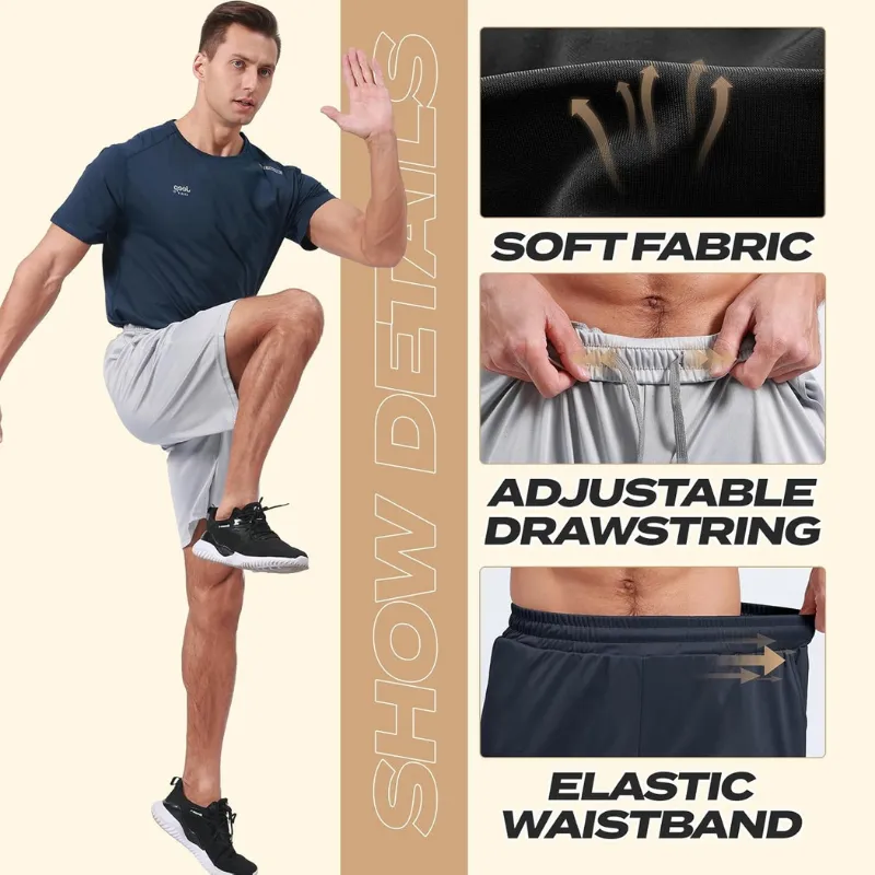 Pack 3 Quick Dry Basketball Shorts – Flexible and Performance-Ready