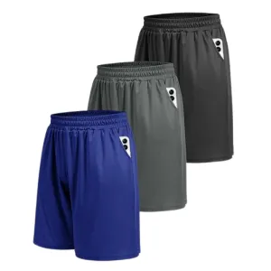 Pack 3 Quick Dry Basketball Shorts – Flexible and Performance-Ready