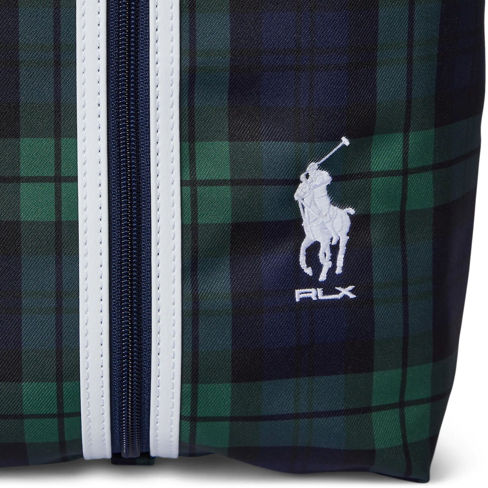 RLX Ralph Lauren Women's Golf Shoe Bag - Black Plaid