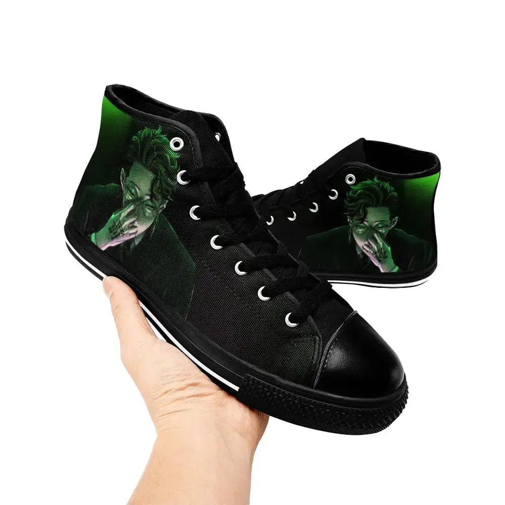 Shuji Hanma Tokyo Revengers Shoes High Tops Sneakers for Kids and Adults