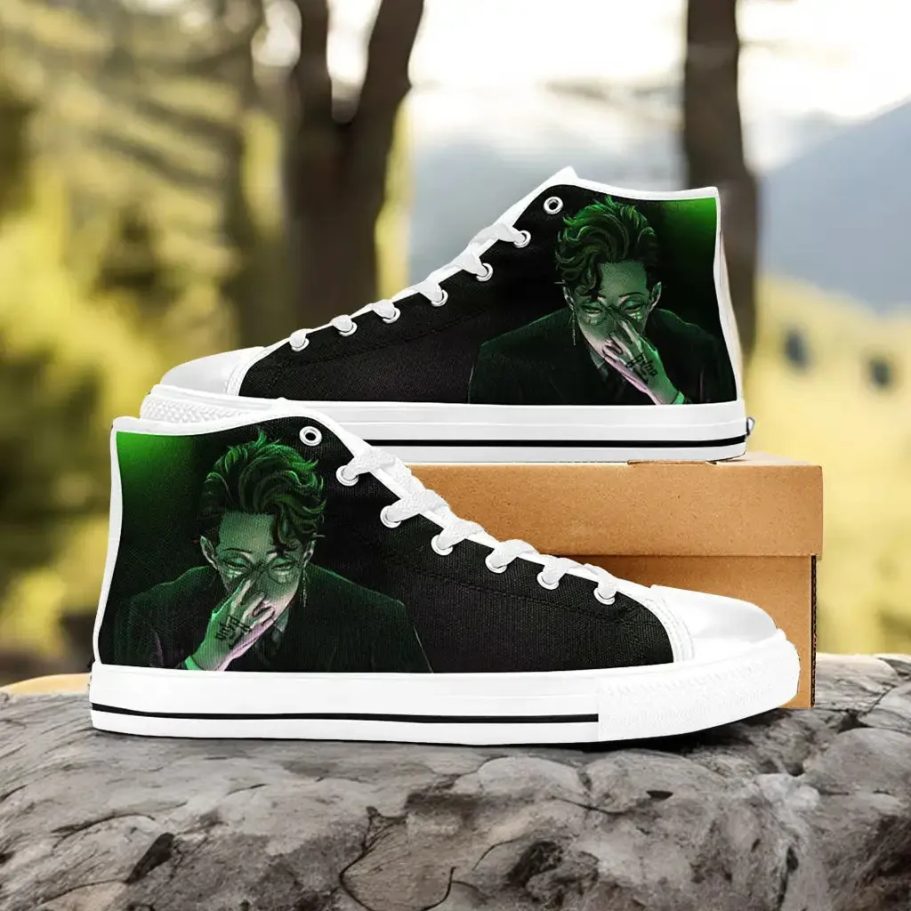 Shuji Hanma Tokyo Revengers Shoes High Tops Sneakers for Kids and Adults
