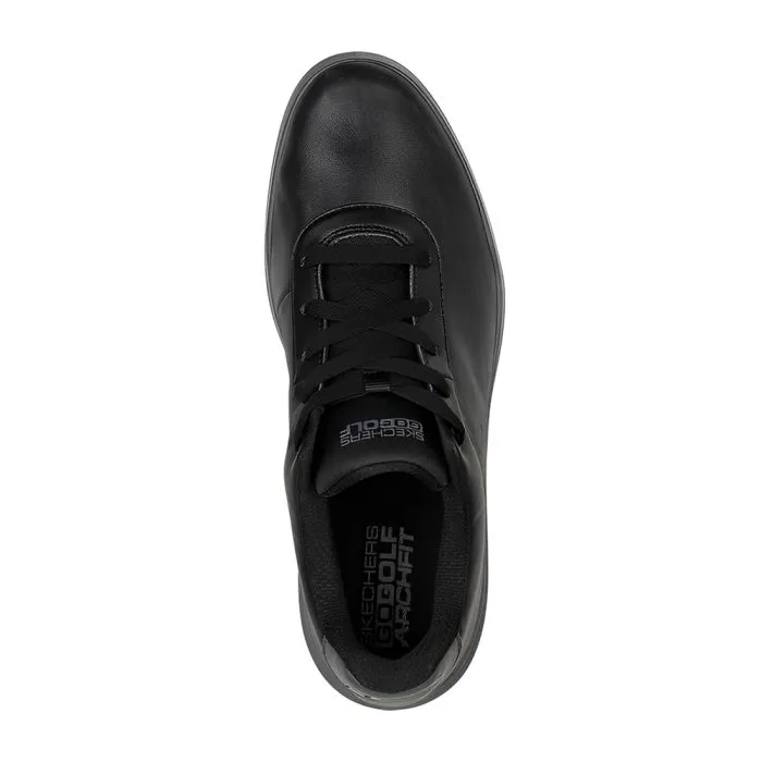 Skechers Men's Drive 5 LX MD Spikeless Golf Shoes - Black/Grey