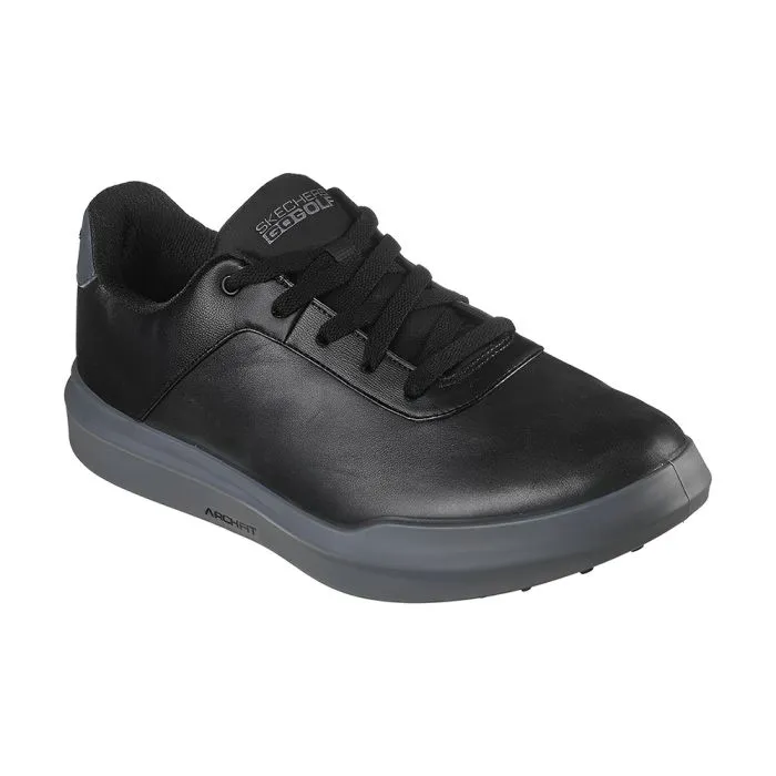 Skechers Men's Drive 5 LX MD Spikeless Golf Shoes - Black/Grey