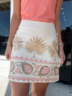 Spartina Liza BiStretch Skort Callawassie Palmetto