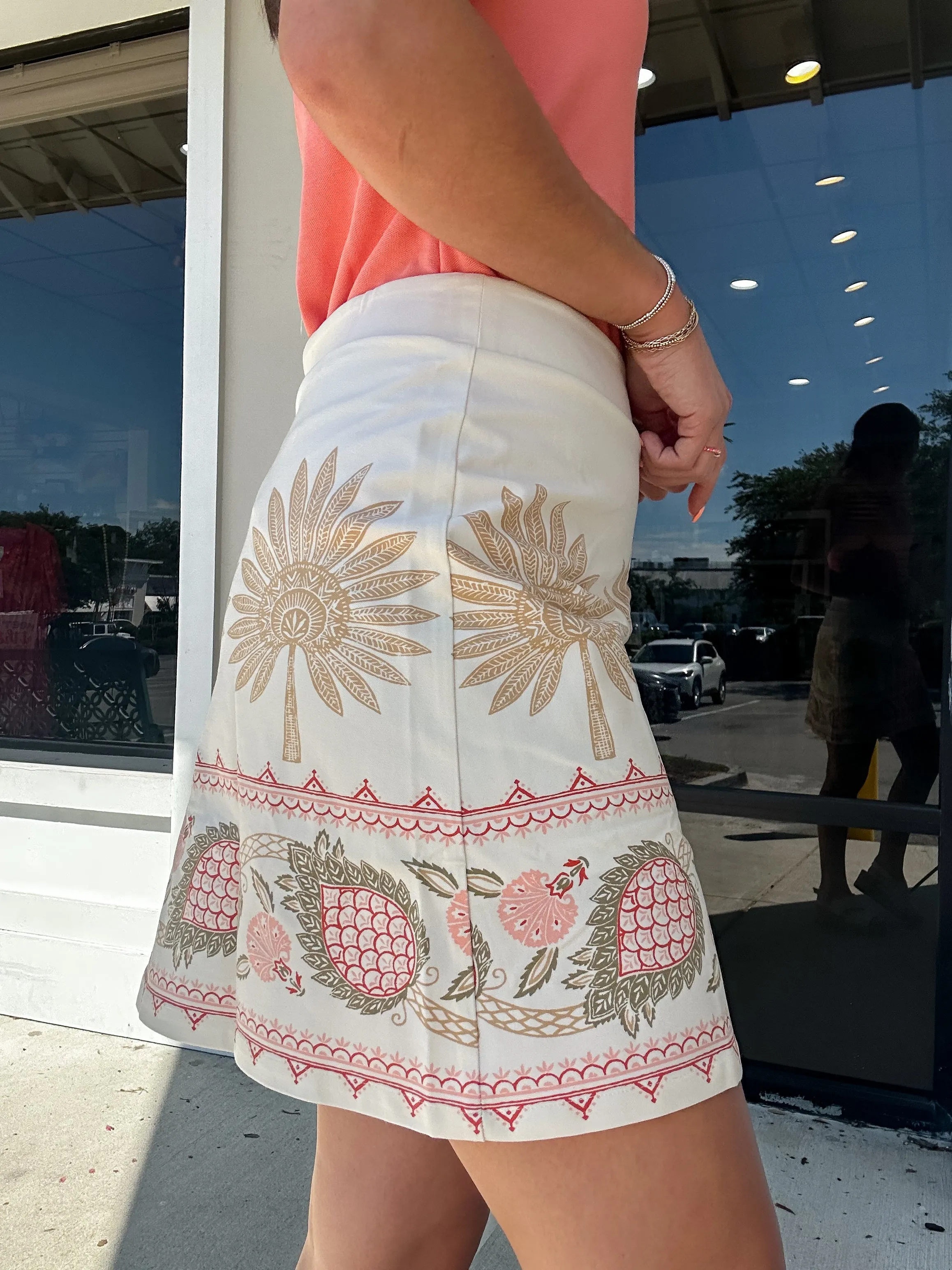 Spartina Liza BiStretch Skort Callawassie Palmetto