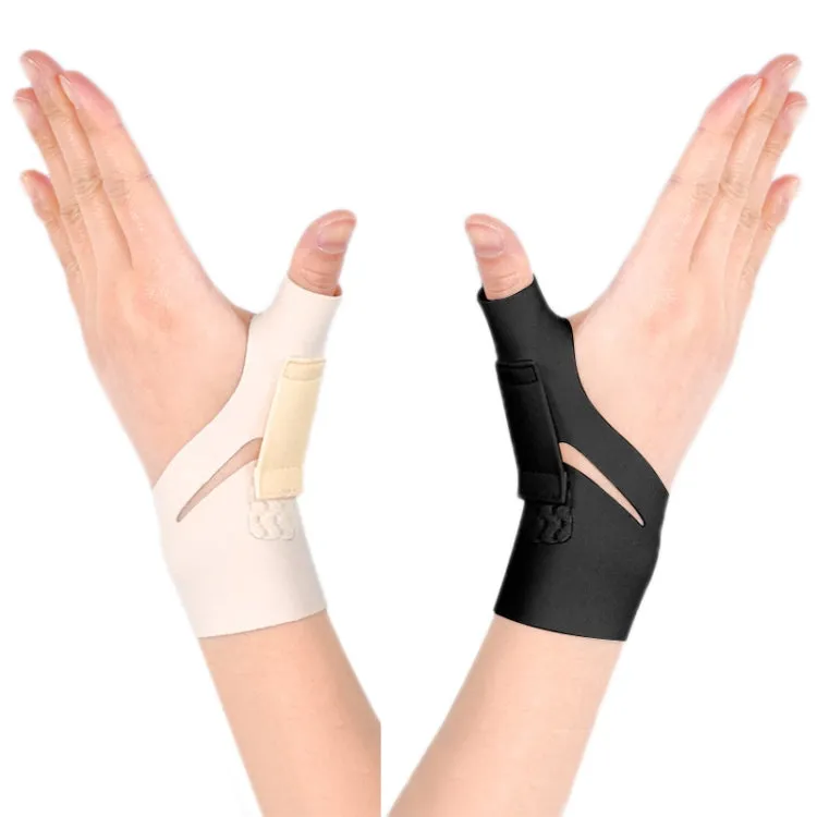 Tendon Sheath Wrist Joint Sprain Fixation Rehabilitation Protective Cover, Color: Left Hand Skin Color(M)