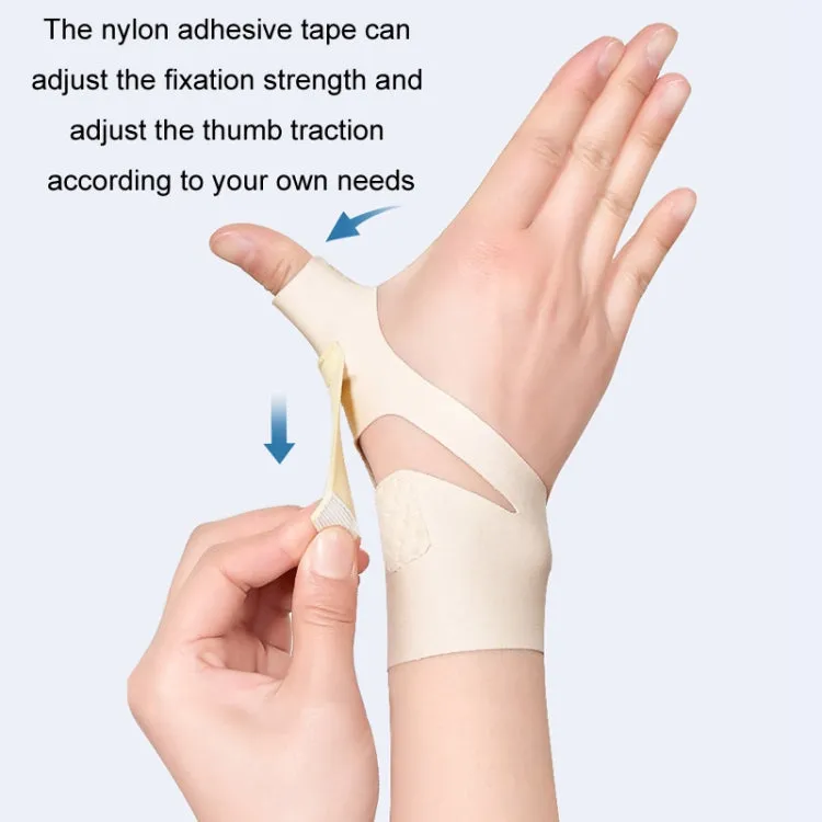 Tendon Sheath Wrist Joint Sprain Fixation Rehabilitation Protective Cover, Color: Left Hand Skin Color(M)