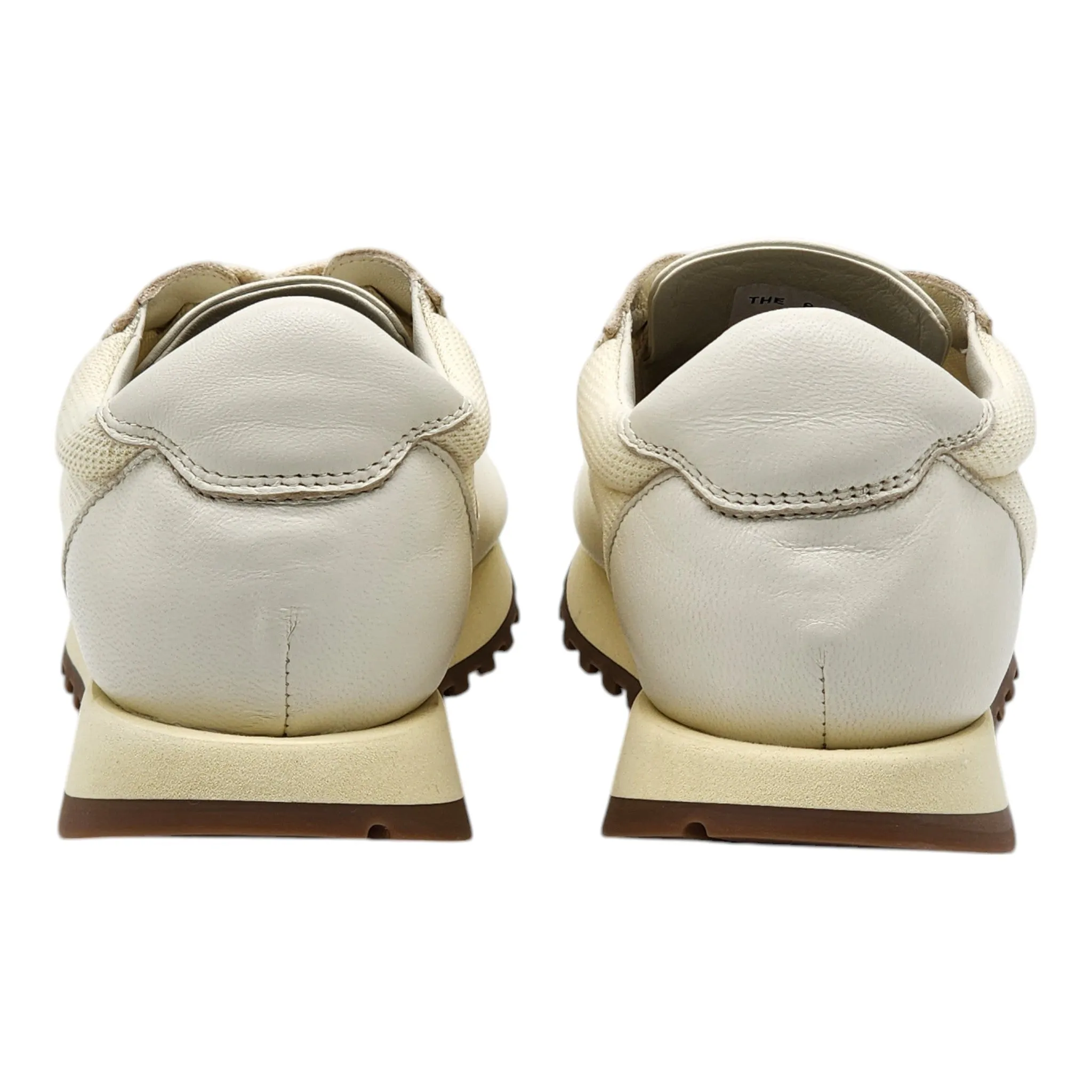 The Row Owen Runner Sneakers - Mesh and Leather - Beige 35