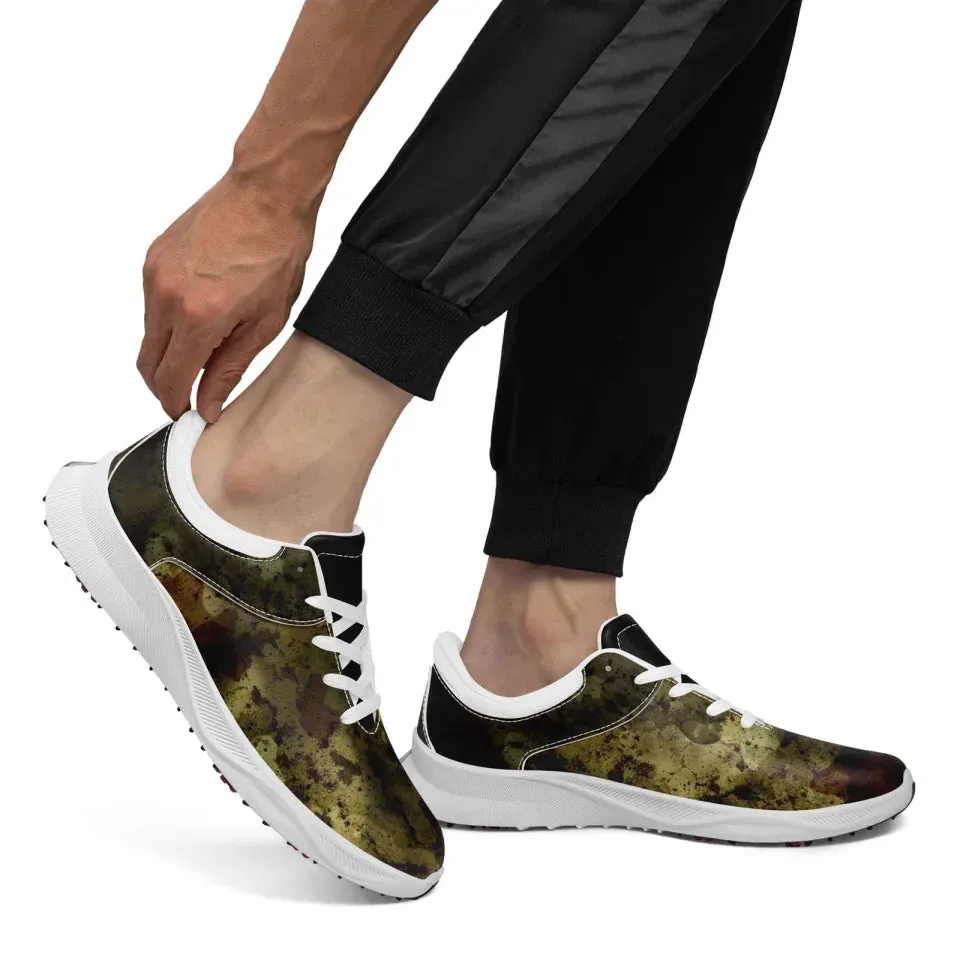 Unique Gift,Personalized Camo Collection Sneakers, Custom Fashion Golf Shoes, Premium Golf Sneakers