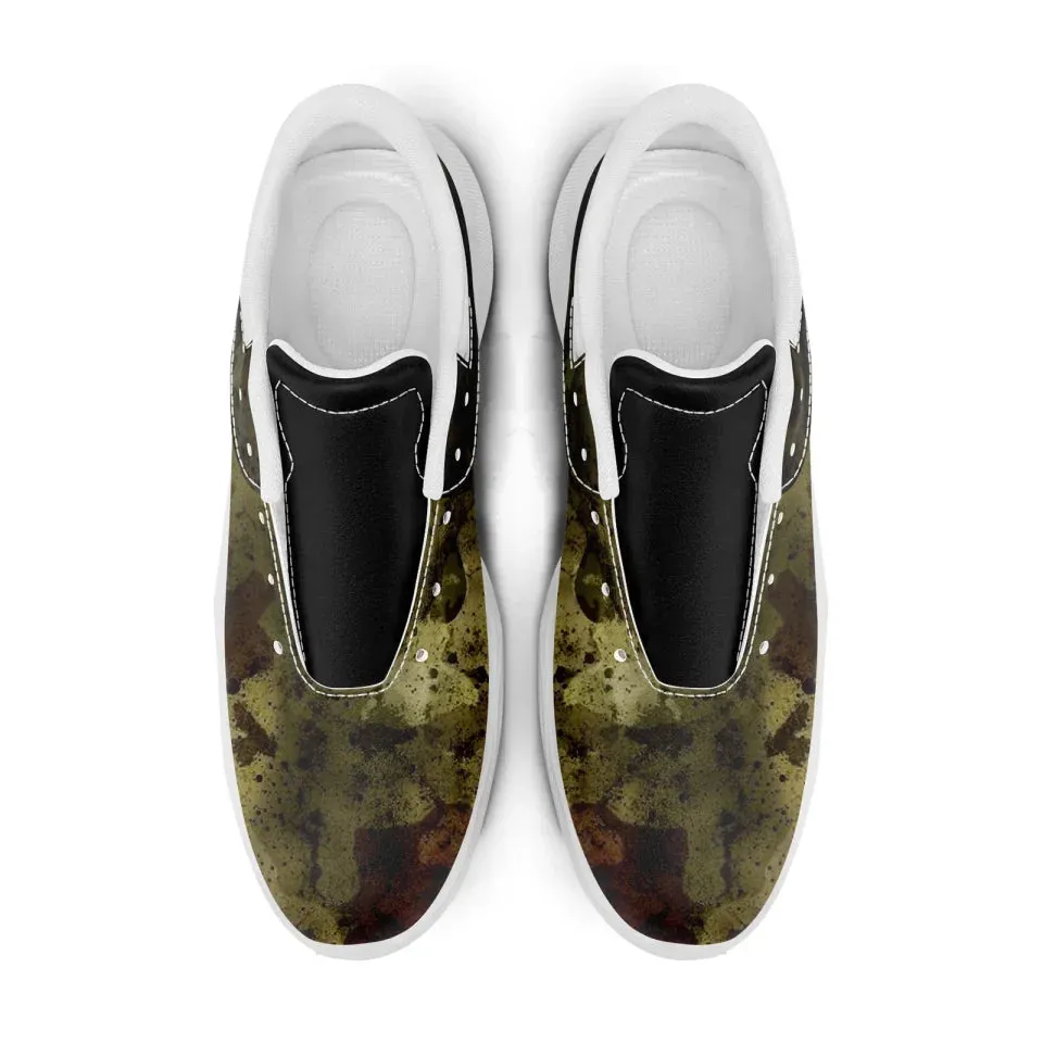 Unique Gift,Personalized Camo Collection Sneakers, Custom Fashion Golf Shoes, Premium Golf Sneakers