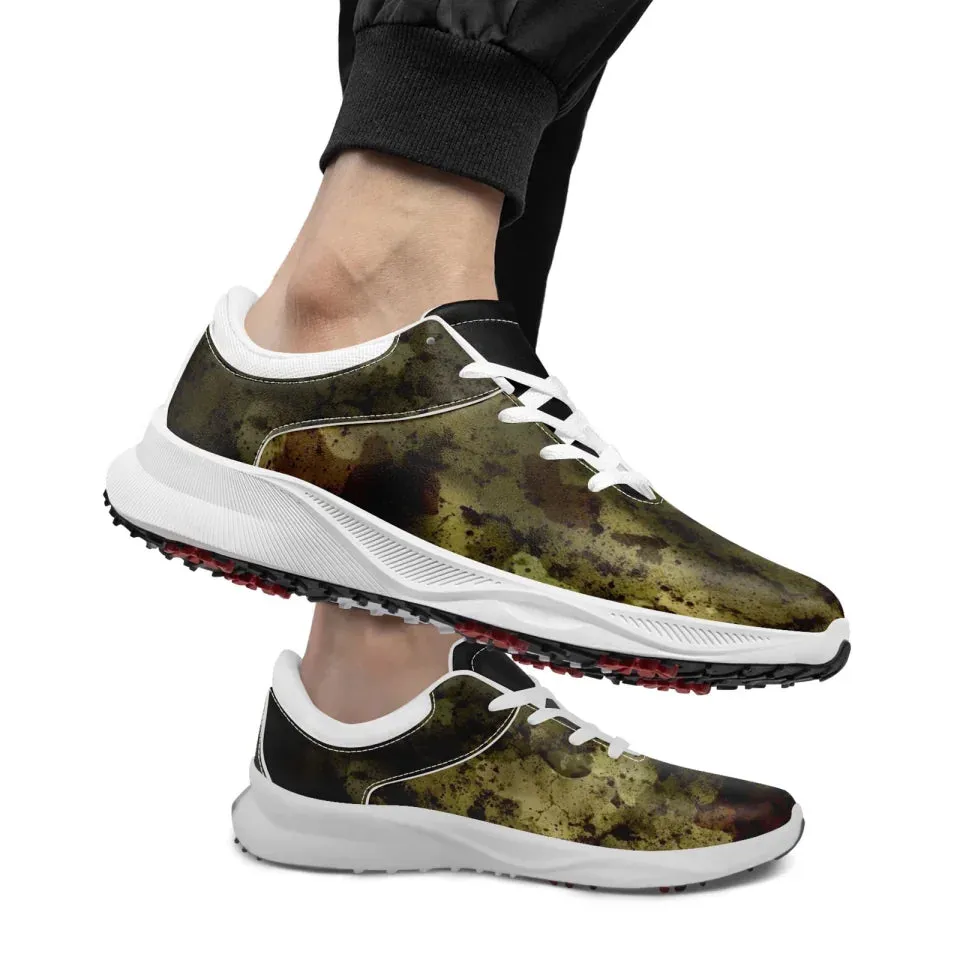 Unique Gift,Personalized Camo Collection Sneakers, Custom Fashion Golf Shoes, Premium Golf Sneakers