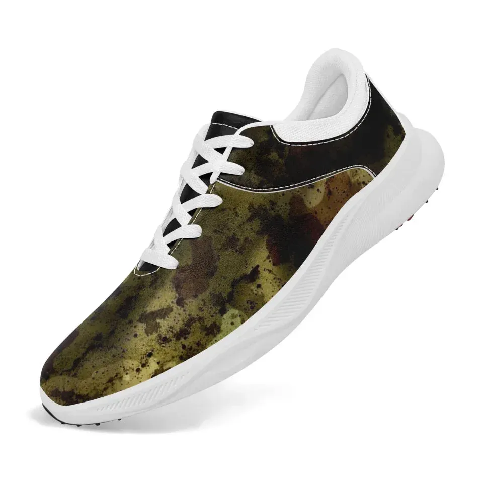 Unique Gift,Personalized Camo Collection Sneakers, Custom Fashion Golf Shoes, Premium Golf Sneakers
