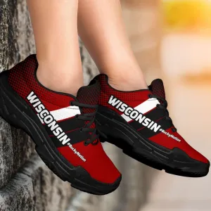 Wisconsin #BuckyNation Chunky Sneakers