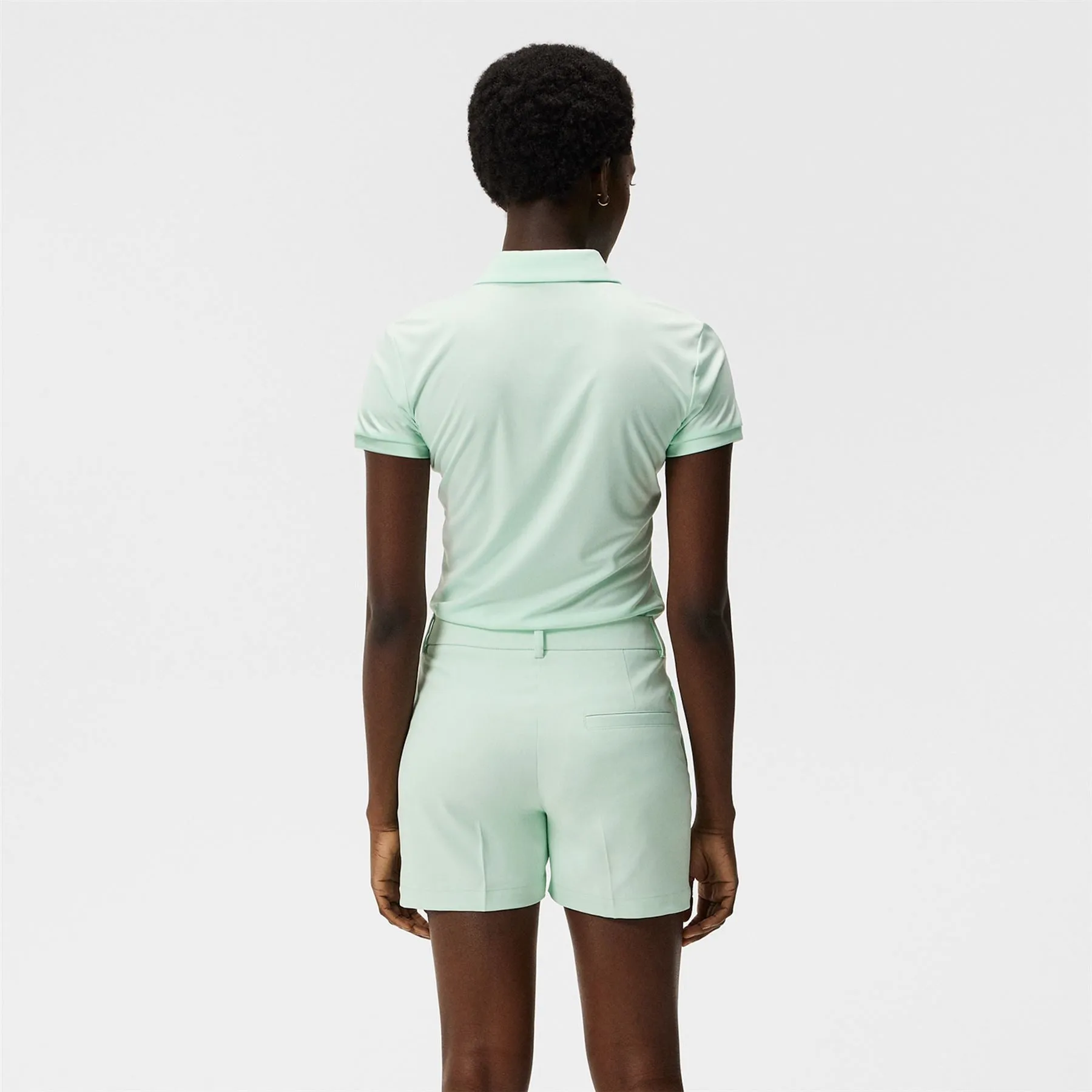Womens Gwen Micro High Stretch Shorts Honeydew - SU23