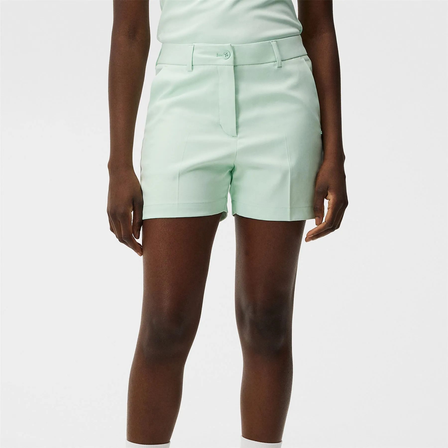 Womens Gwen Micro High Stretch Shorts Honeydew - SU23