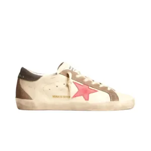 Women's Super-Star LTD With Pink Gabardine Star And Gray Suede Heel Tab