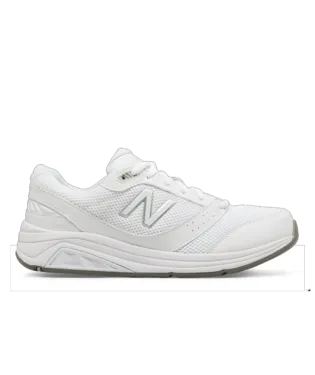 Women's Walking 928 White Mesh Lace Up V3