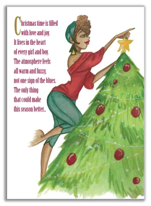 Xmas Tree Lady
